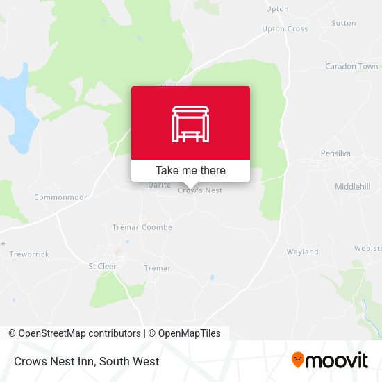 Crows Nest Inn map