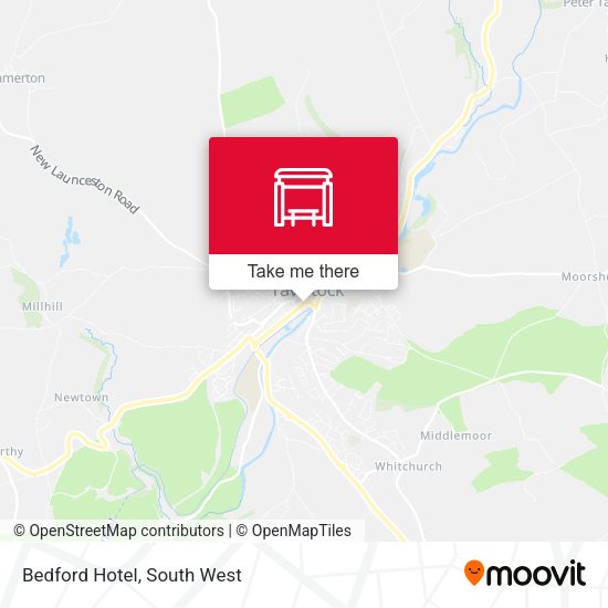 Bedford Hotel map