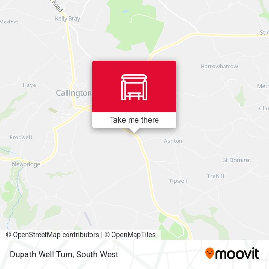Dupath Well Turn map
