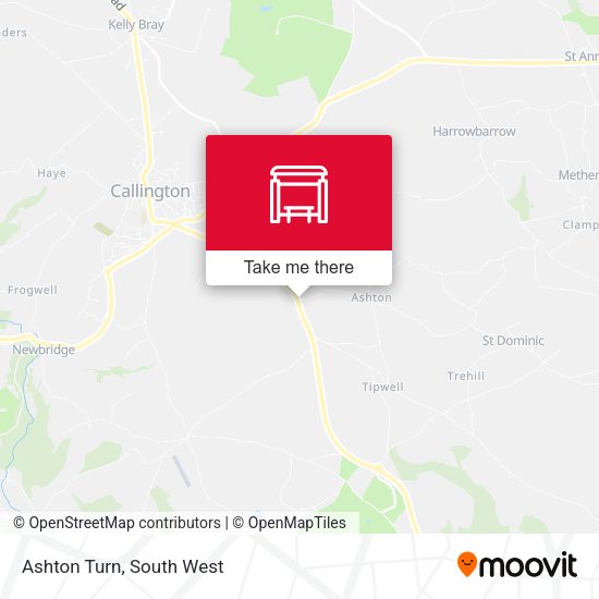 Ashton Turn map