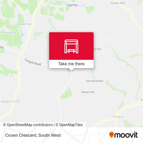 Crown Crescent map