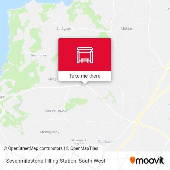 Sevenmilestone Filling Station map