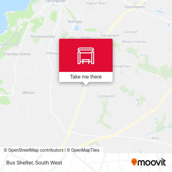 Bus Shelter map