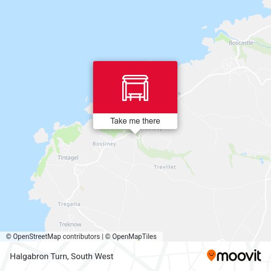 Halgabron Turn map