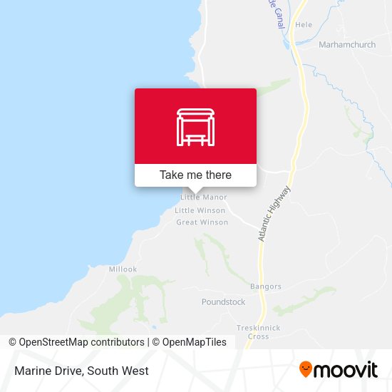 Marine Drive map