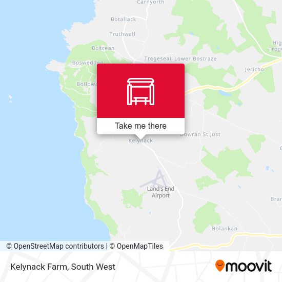 Kelynack Farm map