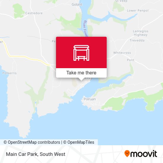 Main Car Park map