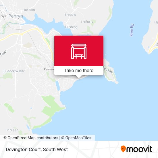 Devington Court map
