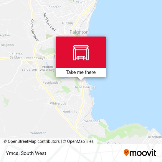Ymca map