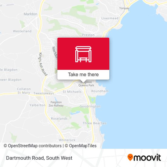 Dartmouth Road map
