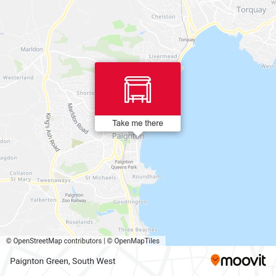 Paignton Green map