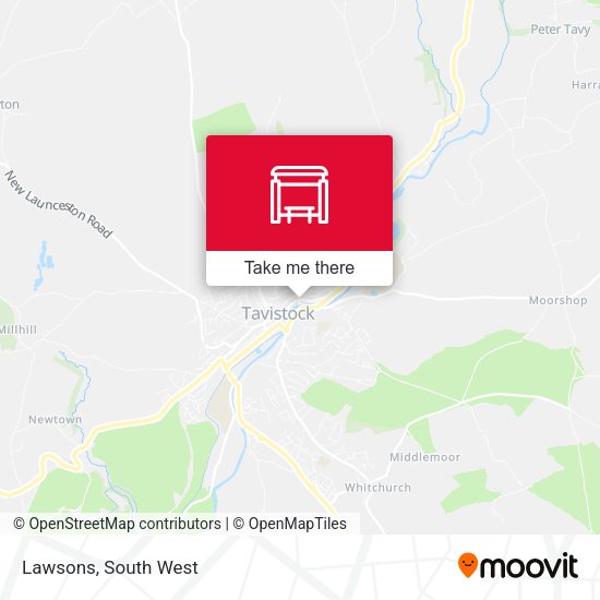 Lawsons map