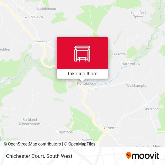 Chichester Court map