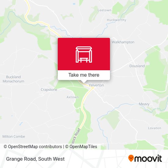 Grange Road map