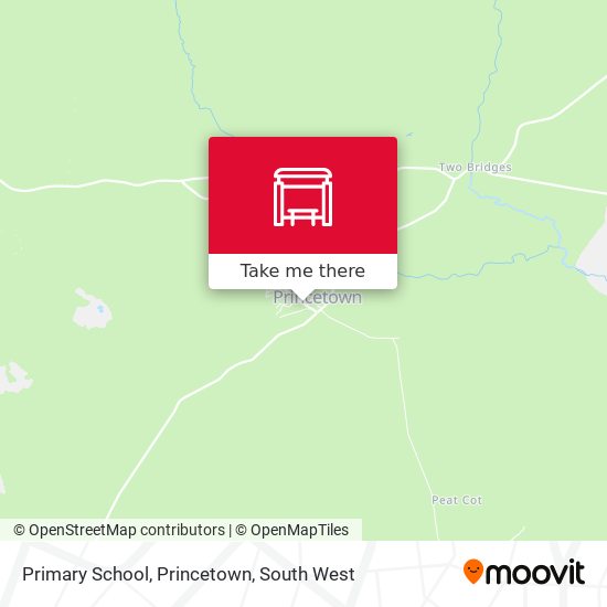 Primary School, Princetown map