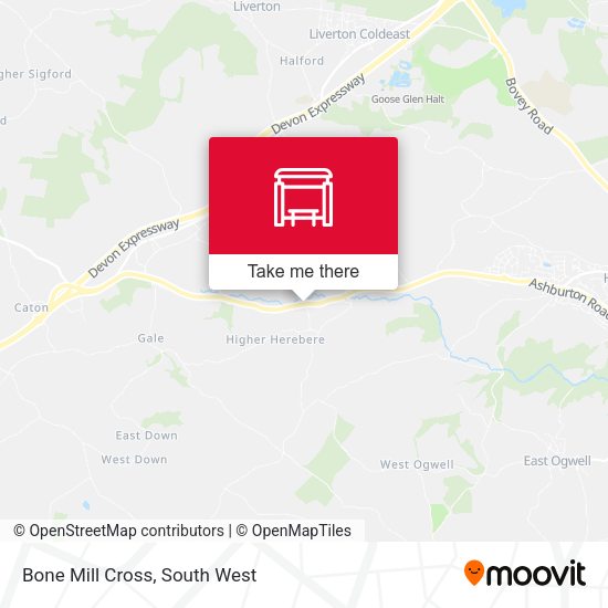 Bone Mill Cross map