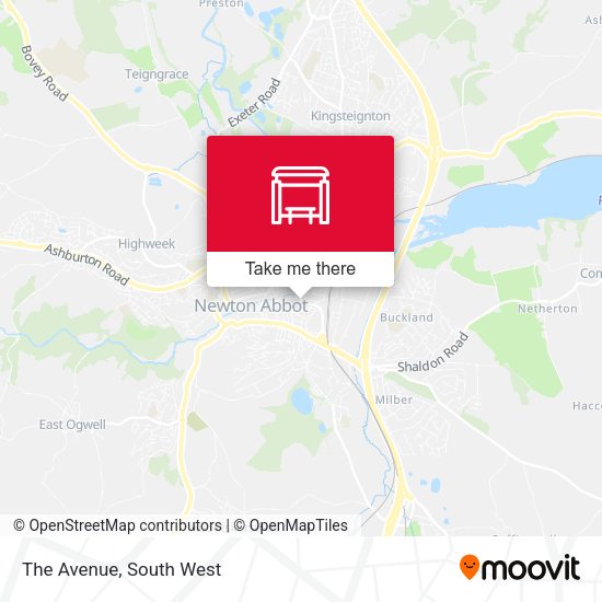 The Avenue map