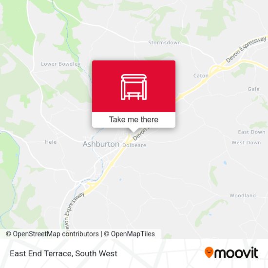 East End Terrace map