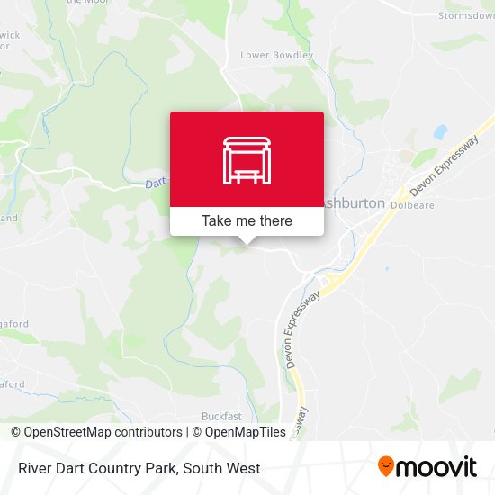 River Dart Country Park map