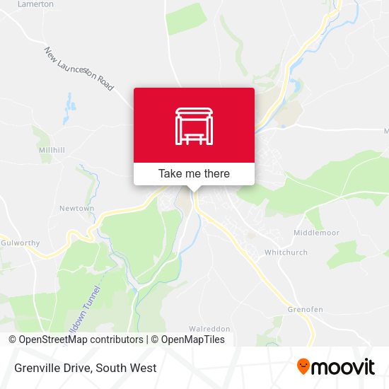 Grenville Drive map