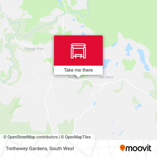 Trethewey Gardens map