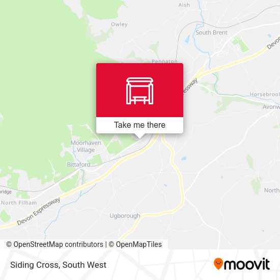 Siding Cross map
