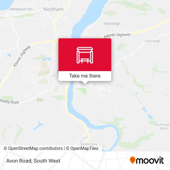 Avon Road map