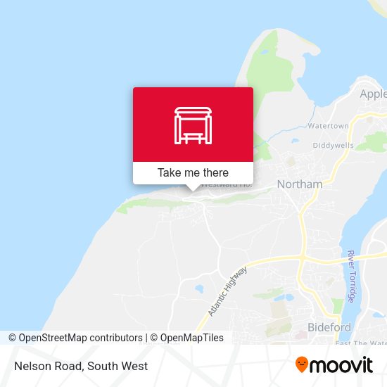 Nelson Road map