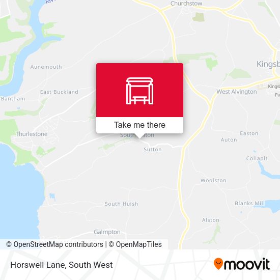 Horswell Lane map