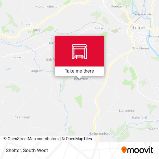 Shelter map