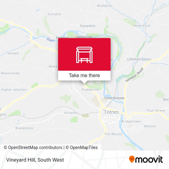 Vineyard Hill map
