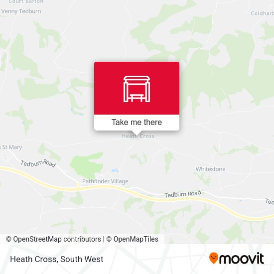 Heath Cross map