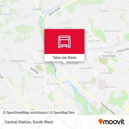 Central Station map