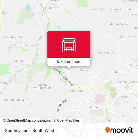 Southey Lane map