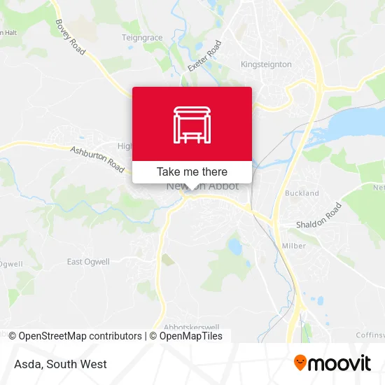 Asda map