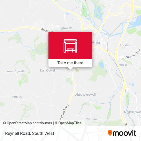 Reynell Road map