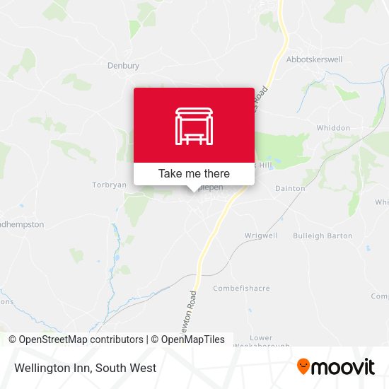 Wellington Inn map