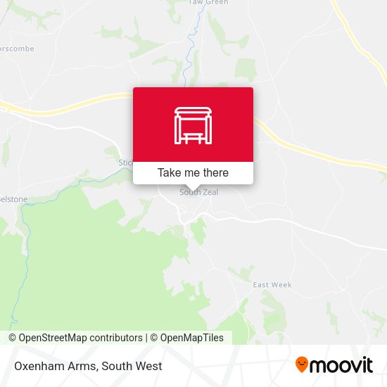 Oxenham Arms map