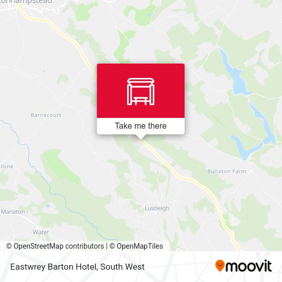Eastwrey Barton Hotel map