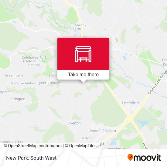 New Park map