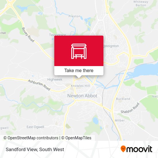 Sandford View map