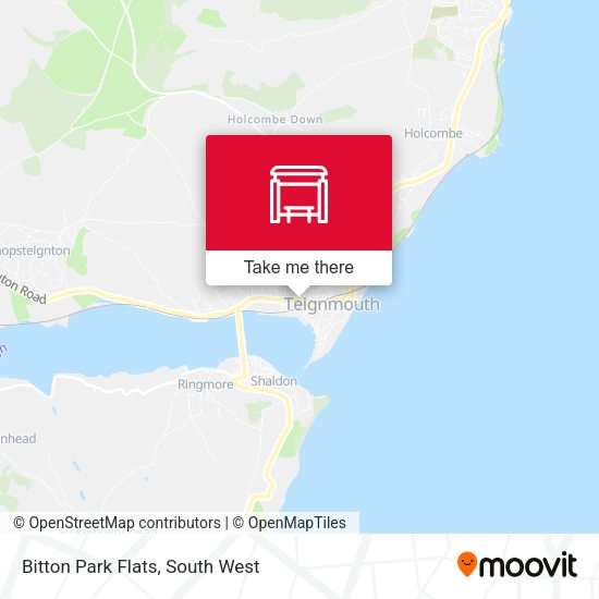 Bitton Park Flats map