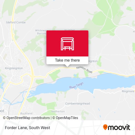 Forder Lane map