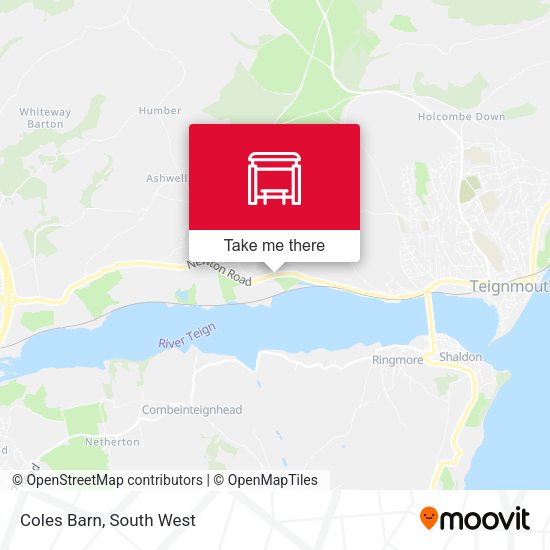 Coles Barn map
