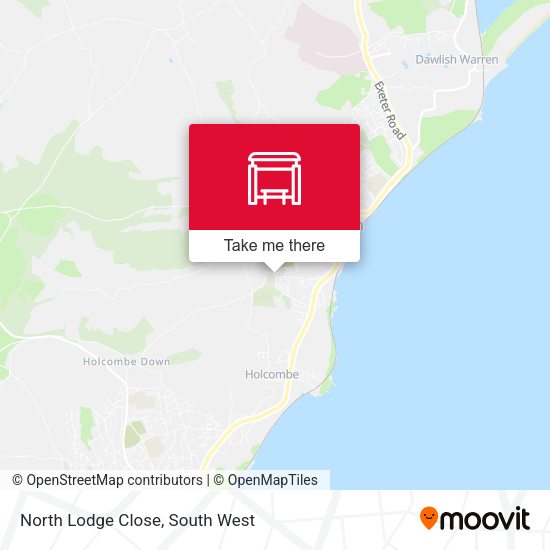 North Lodge Close map