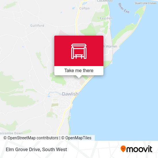 Elm Grove Drive map