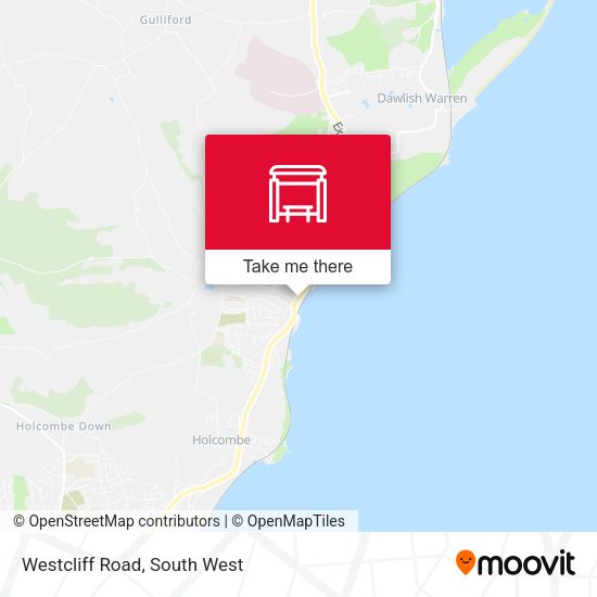 Westcliff Road map