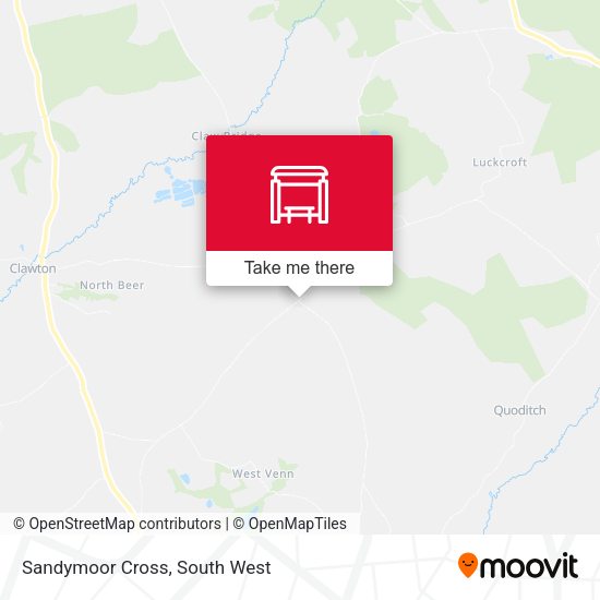 Sandymoor Cross map