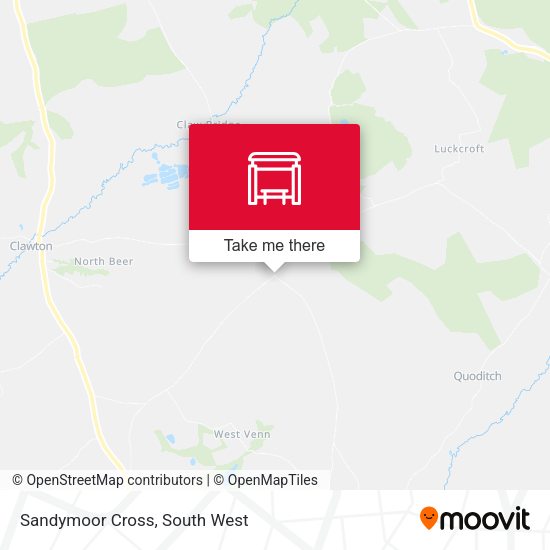 Sandymoor Cross map