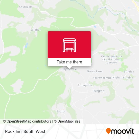Rock Inn map